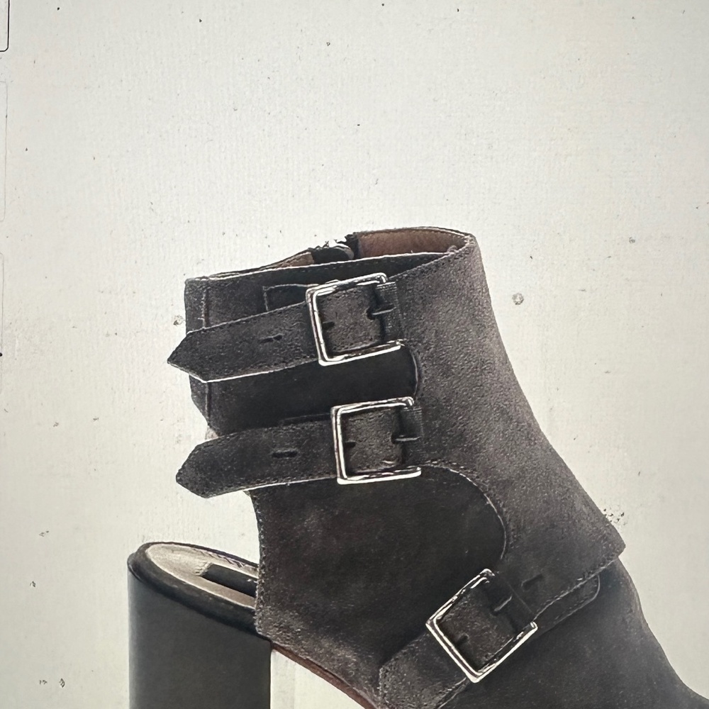 SHOES open toe booties